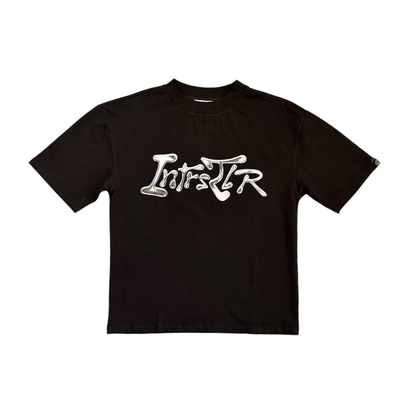 CHROME LOGO T-SHIRT BLACK